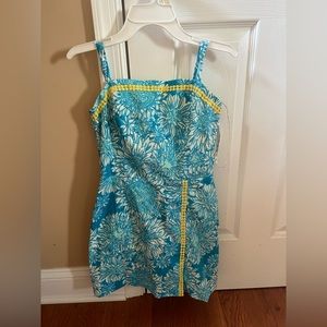 Lily Pulitzer Lion in the Sun Romper Dress